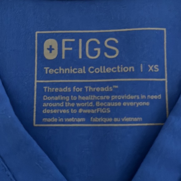 Figs: Catarina One-Pocket Scrub Top. Size: XS - Picture 3 of 4